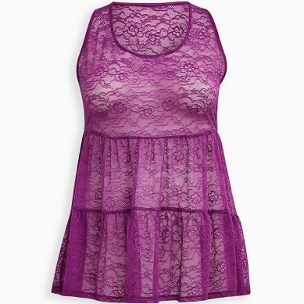 Torrid lace babydoll
